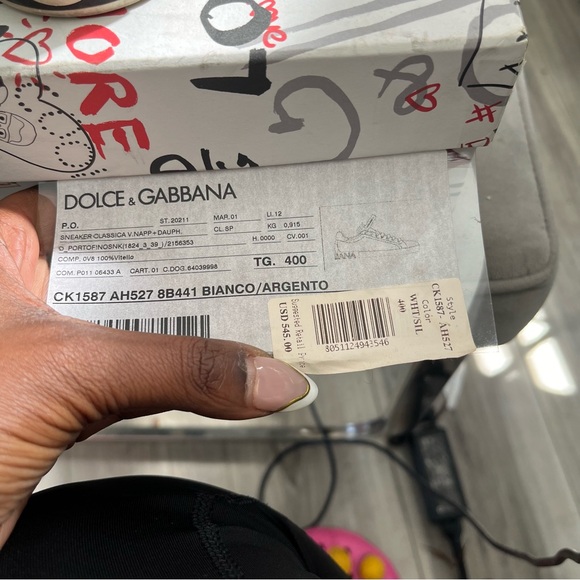 *AUTHENTIC* Dolce & Gabana Sneaker - Picture 7 of 7